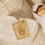 He will guard my path Pendant Necklace
